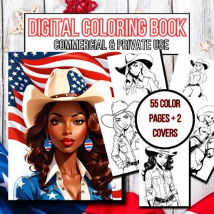 America Beauty Coloring Book