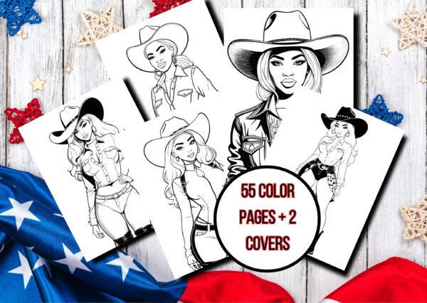America Beauty Coloring Book - Image 3