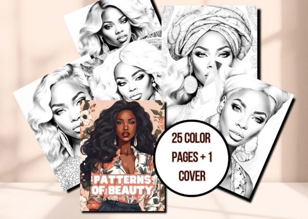 Elegant Woman Coloring Book Best Seller Bundle - Image 3