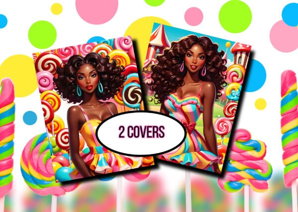 Candy land Beauty Coloring Book - Image 3